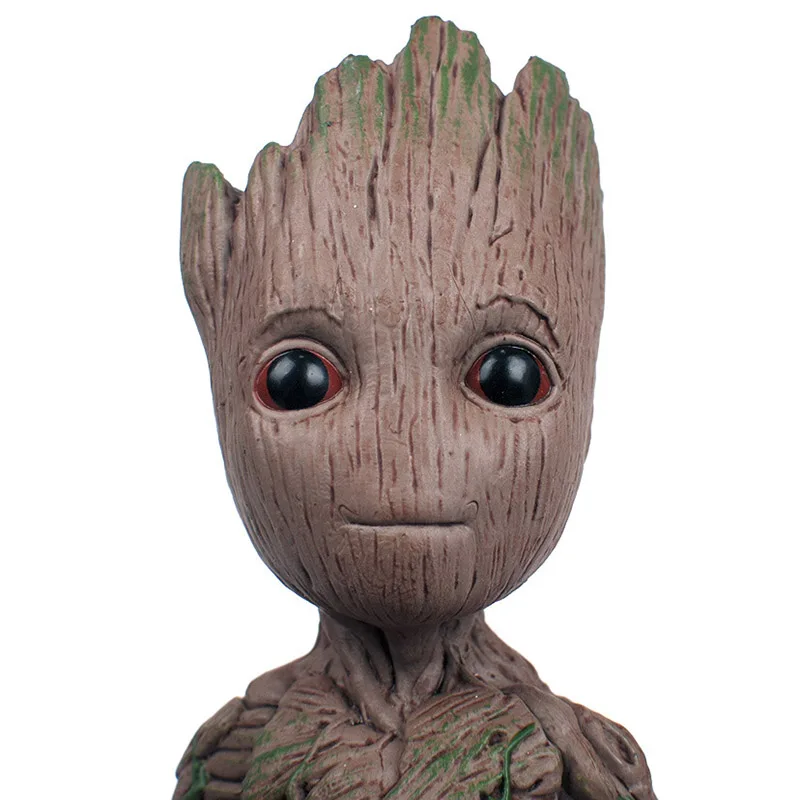 Baby Groot Action Figure Toy PVC Guardians of the Galaxy Boy Gift Tree Man Movie Hero Model Doll Best Gift Home Office Decor