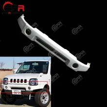 Автомобиль-Стайлинг для Suzuki Jimny JB23 JB33 JB43 JB53 APIO короткий тип FRP стекловолокно передний бампер крышка стекловолокно дрейф гоночный комплект