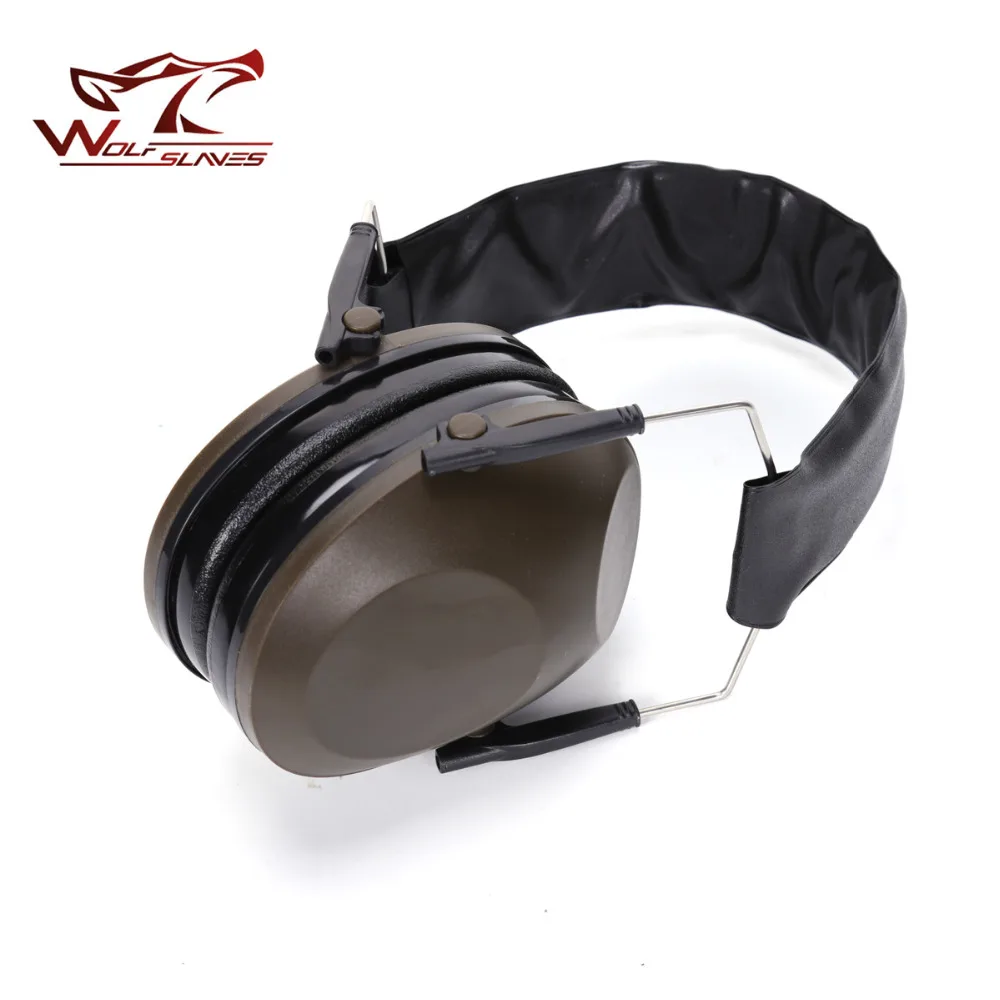 WolfSlaves New Sport Hunting Tactical Earmuff Headphone Anti Noise