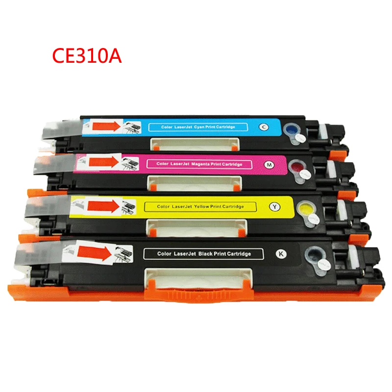 

For CE310 CE310A -313A 126A 126 For Color Toner Cartridge HP LaserJet Pro CP1025 M275 100 Color MFP M175a M175nw Printer