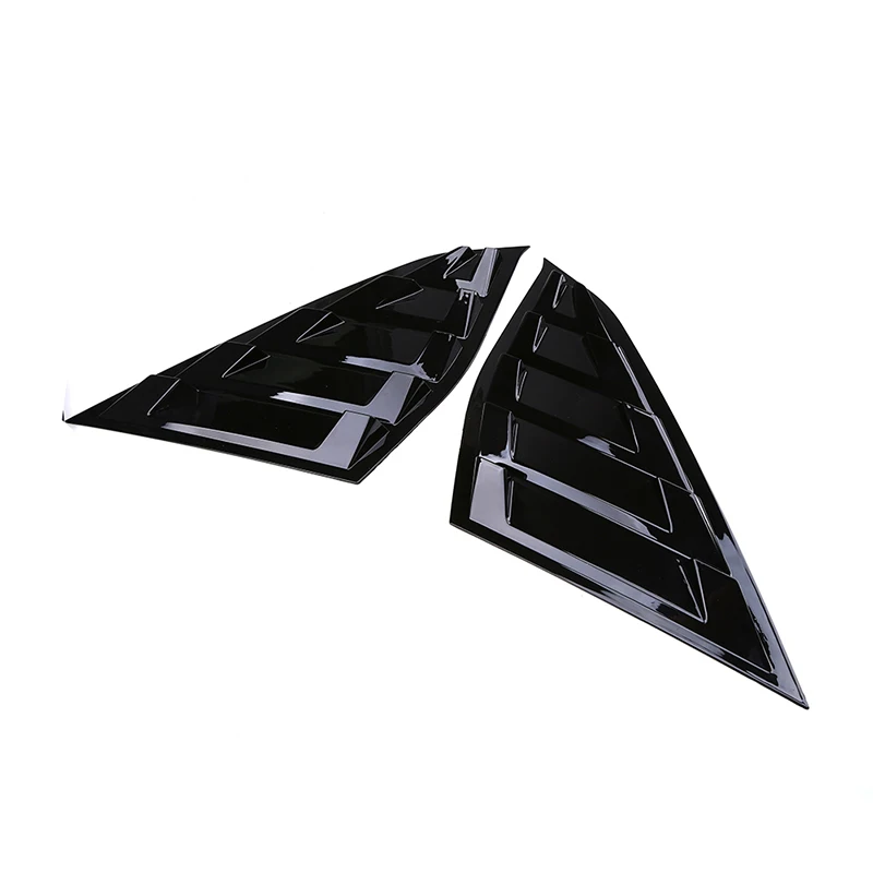 POSSBAY автомобильный боковой вентиляционный оконный чехол для-Н. В. Honda Accord Sedan матовый черный/глянцевый черный/углеродистая полоса цветное Вентиляционное окно