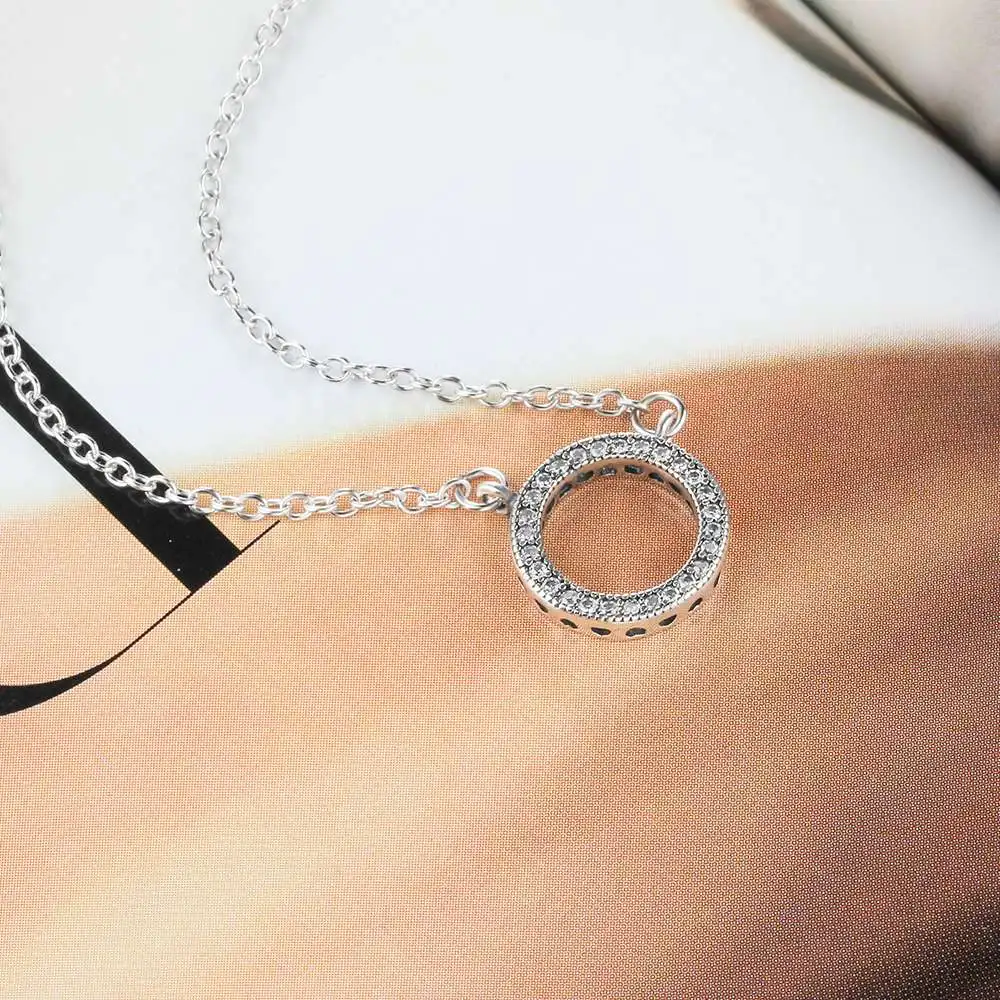 Цепочка с подвеской из серебра 925 пробы фианитом|gift necklace|gifts for ladiesgift gifts |