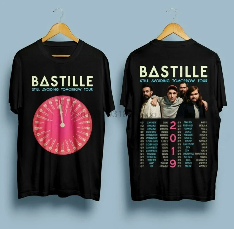 

Neu Begrenzt ! Bastille Still Avoiding Tomorrow Tour 2019 T-Shirt S-2XL