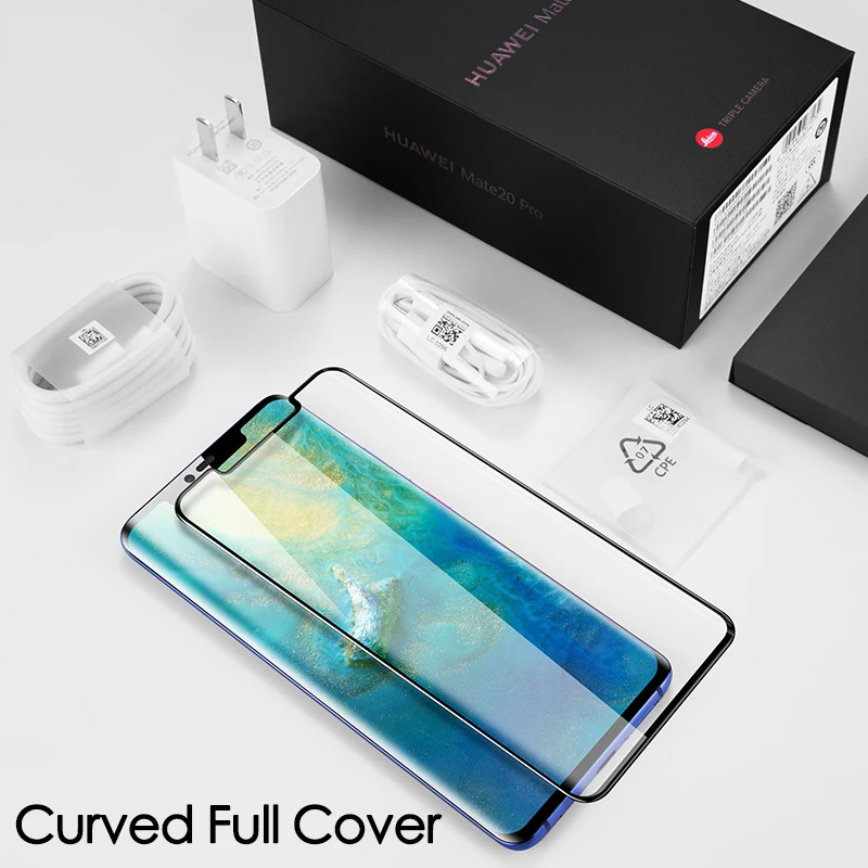 На стекле для huawei mate 20 Lite Pro защита экрана 3D изогнутое полное защитное закаленное стекло для huawei mate 20 Pro Lite