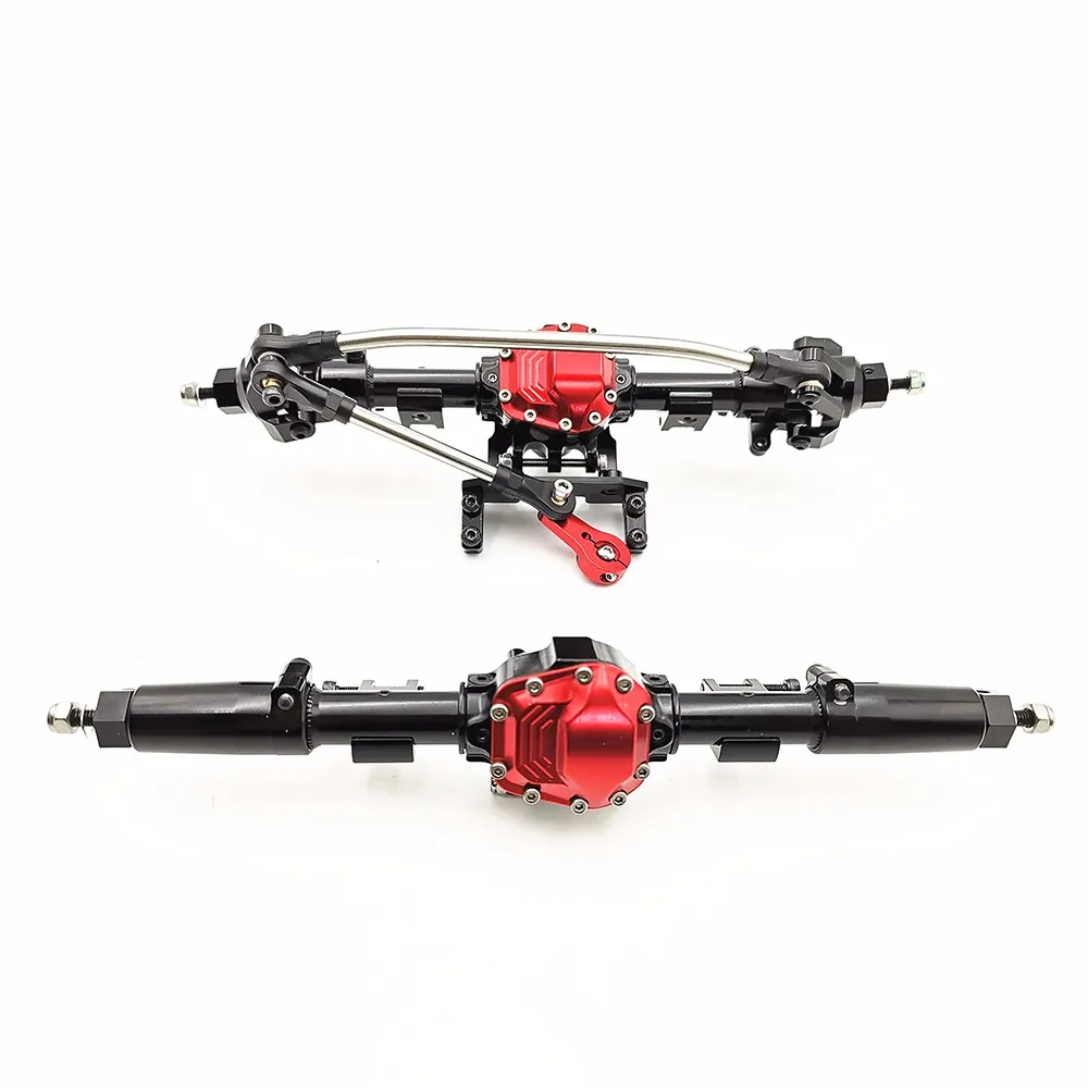 Newest 1/10 Rc Car Aluminium Alloy Front And Rear Axle Machined for 1