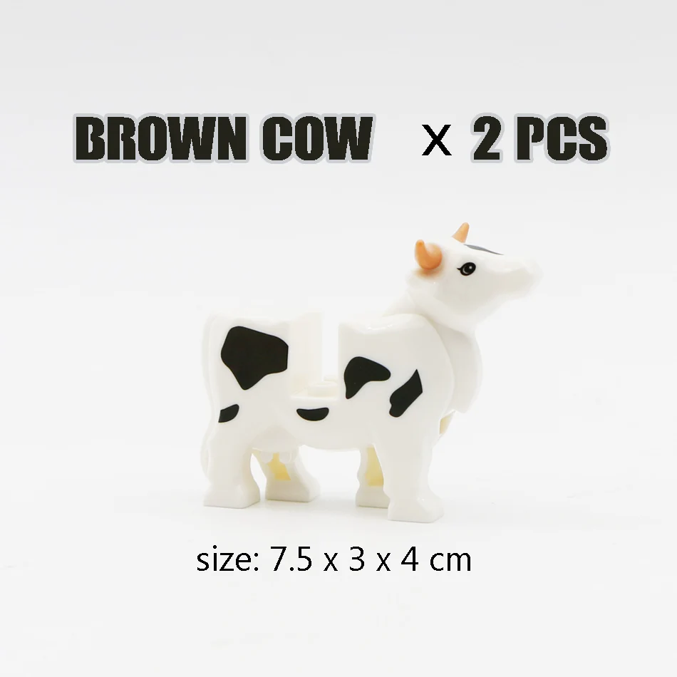 compatible legoed diary cow