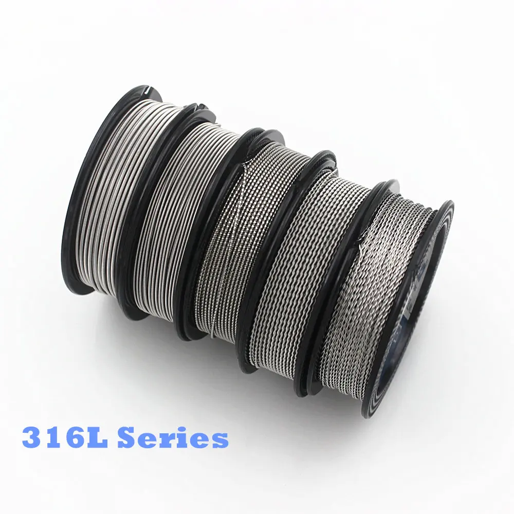 Glotech 316L Alien Tiger Fused Clapton Heating Wire Hive Mixed Twisted Coil Wire for DIY RDA RBA Atomizer Building Vape Coils Glotech 316L Alien Tiger Fused Clapton Heating Wire Hive Mixed Twisted Coil Wire for DIY RDA RBA Atomizer Building Vape Coils