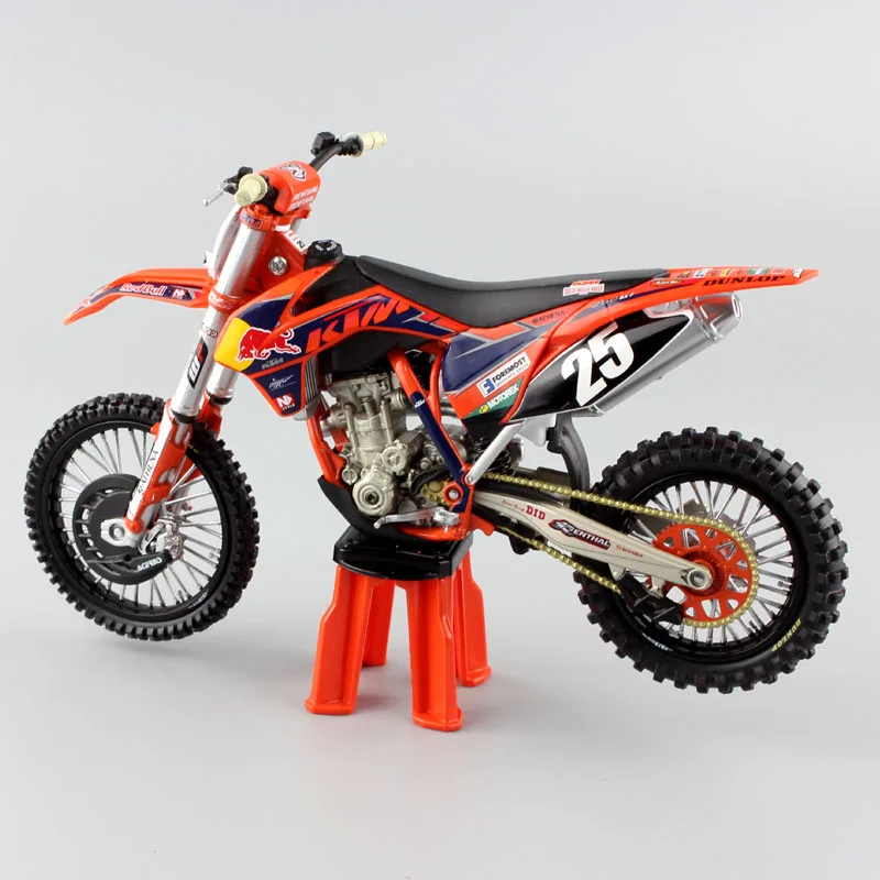 1/12 KTM 250SX-F № 25 напитка red bull от производителя racer SXF 2013 Марвин Musquin масштаб мотоциклов литья под давлением модель Мотокросс MX Байк игрушки