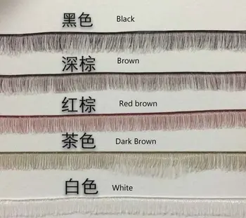 

Free shipping 200 pices/lot doll accessories high quality black color bjd doll eyeslashes 4mm 6mm