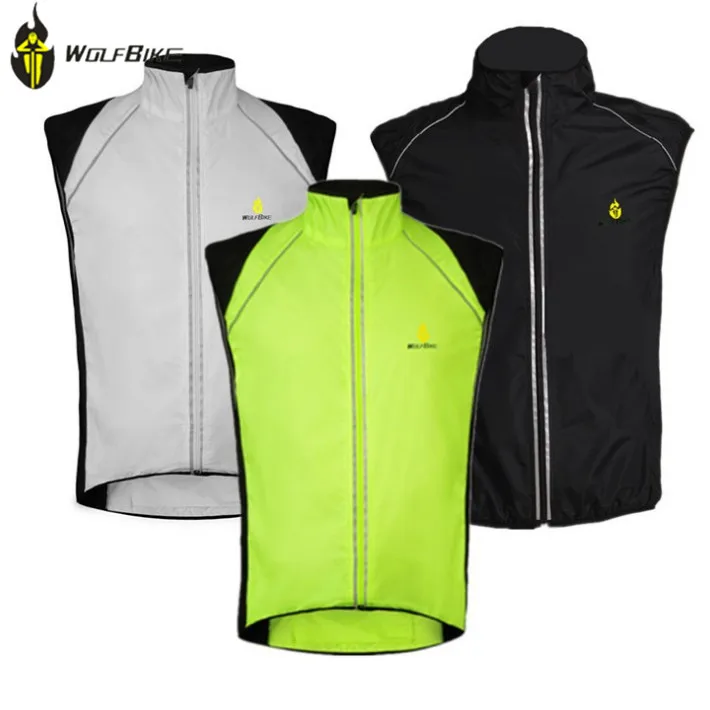 

WOLFBIKE Windproof Cycling Bicicleta Vest Spring Outdoor Jersey Bicycle Clothing Men Sleeveless Windbreaker Coat For Bike 2014