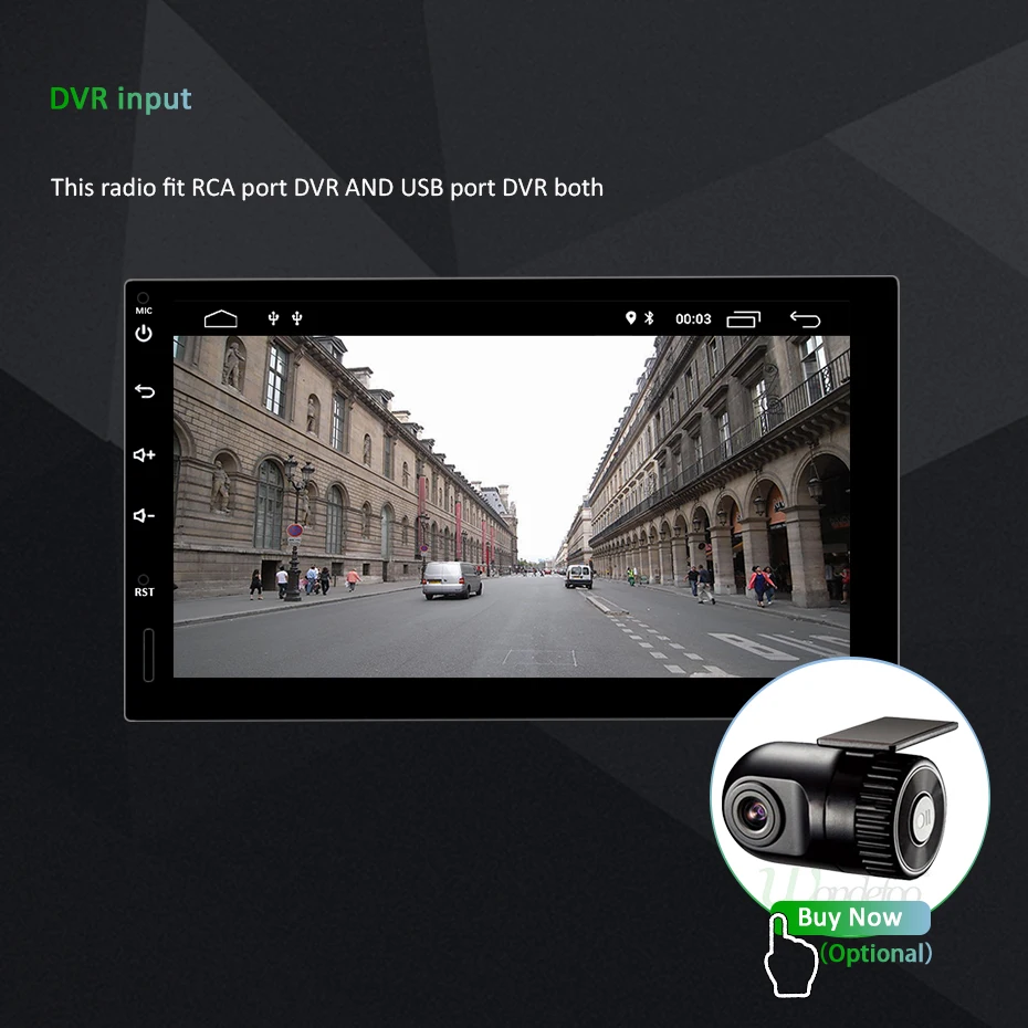 Clearance 7" IPS screen Android 9.0 DSP 64G Car GPS  PLAYER 2 DIN Universal Octa/Quad Core Radio Navigation Stereo WIFI CARPLAY BT no DVD 28
