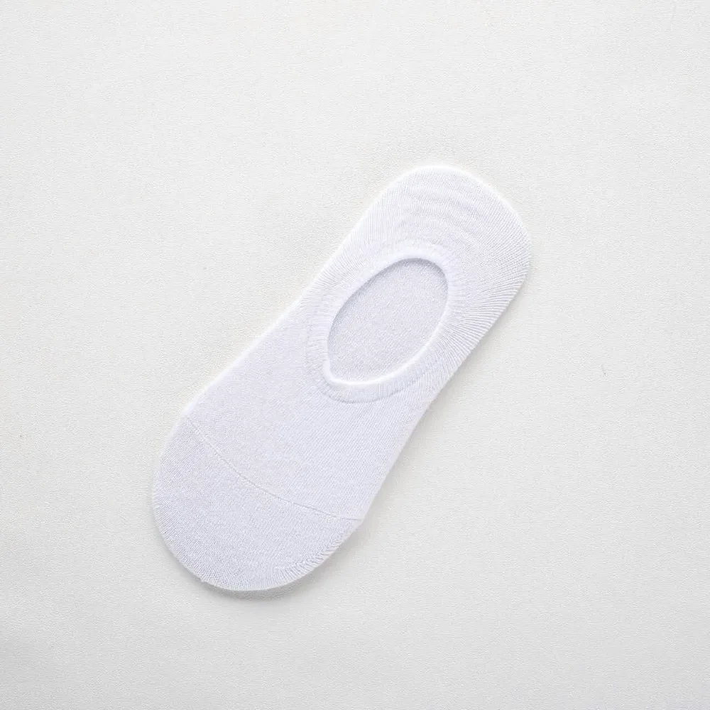 

Children's pure color non-slip invisible socks a pair