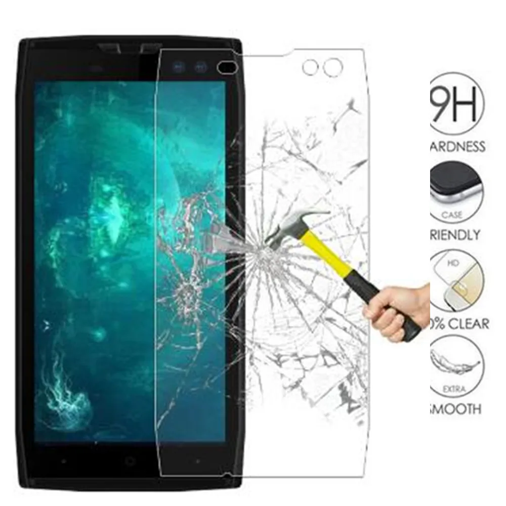 Защитная пленка для экрана Doogee S50 закаленное стекло Для 9H 2.5D Взрывозащищенная
