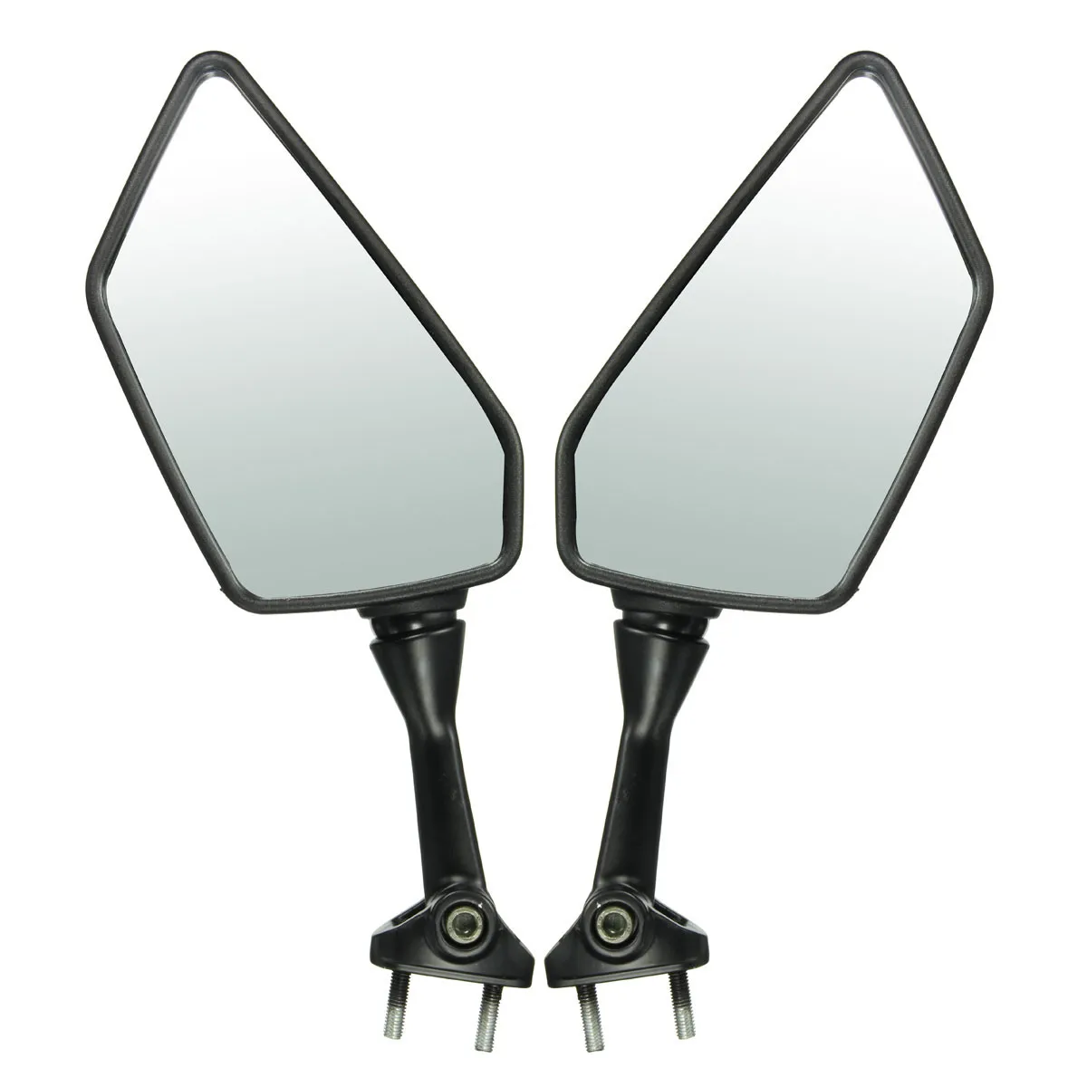 

1 Pair Left Right Side Rear View Mirrors For KAWASAKI /NINJA 250R EX250 2008-2013