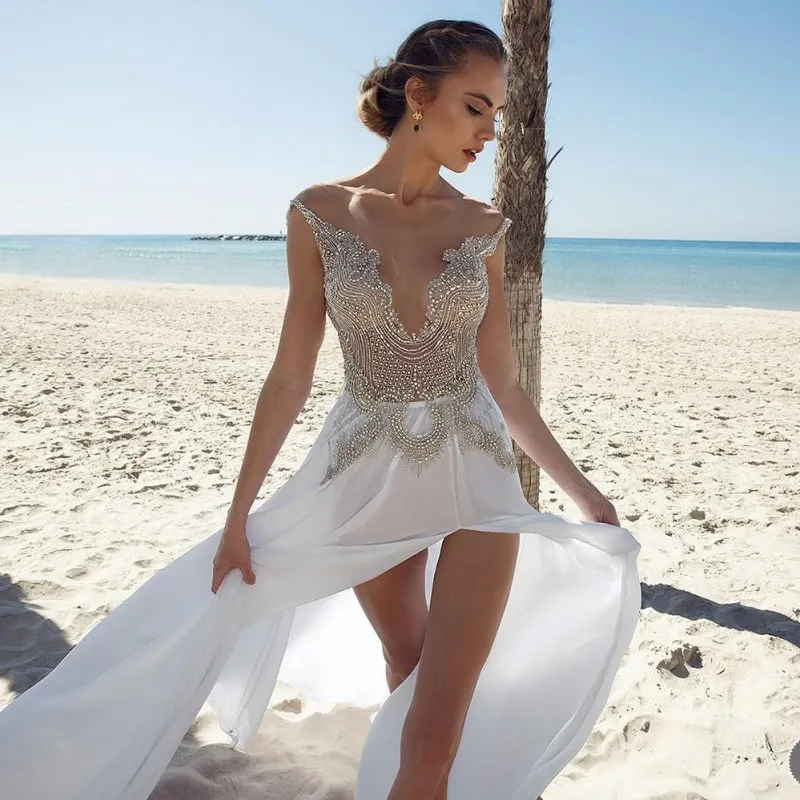 Sintético 94+ Foto Vestidos De Novia Para Una Boda En La Playa Cena