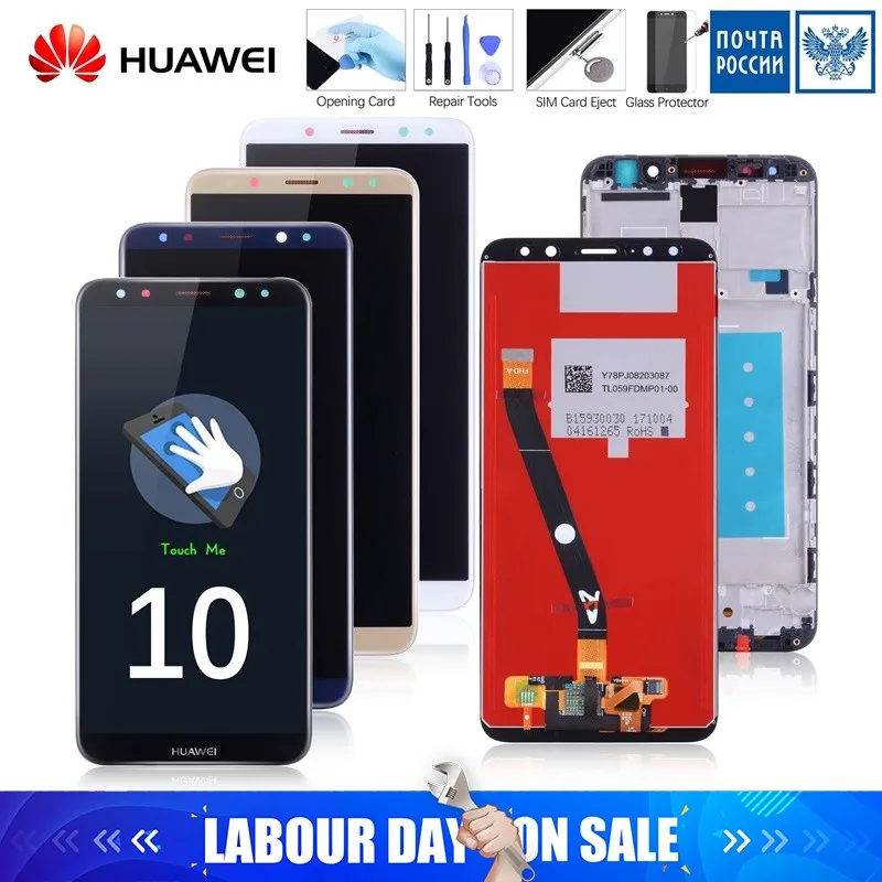 

Display For Huawei Mate 10 Lite LCD Touch Screen with Frame Digitizer 5.9 i Original LCD For Huawei Mate 10 Lite Display Nova 2i