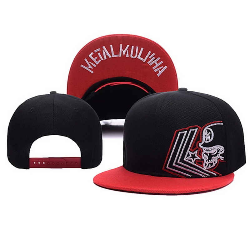 Unisex Letter Embroidery Baseball Cap Women Outdoor Sports Sun Flat Hat Men Fashion Metal Mulisha Hip Hop Snapback Caps CP0123 (7)