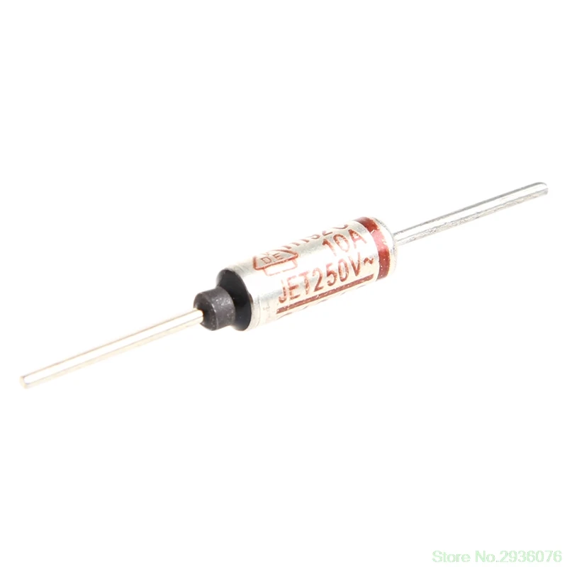 

5pc Temperature Mini Fuse 250 V10A Thermal Metal Shell 192 Degree Temp Micro Cut Drop Ship Support