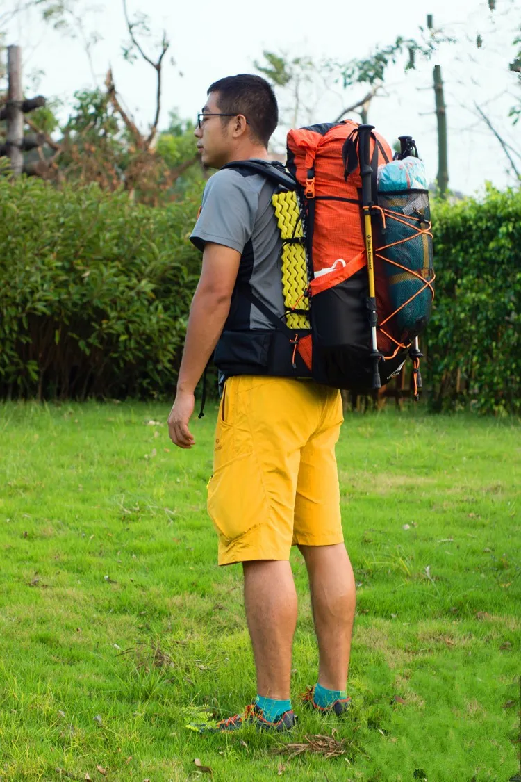Water-resistant Hiking Backpack Backpacking Trekking Bag Lightweight Camping Travel Mountaineering Rucksacks 40+16L UL Water-resistant Hiking Backpack Backpacking Trekking Bag Lightweight Camping Travel Mountaineering Rucksacks 40+16L UL