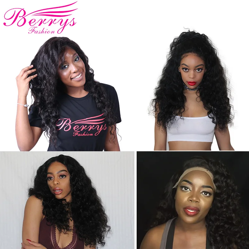 Berrys Fashion Brazilian Virgin Hair Deep Wave 4 Pcs/Lot 100% Unprocessed Human Hair Extensions Natural Color 10-28 Inch Weave