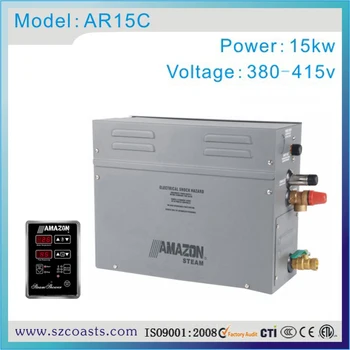 

Original Amazon 15kw 380-415v wet steam generator for commercial use
