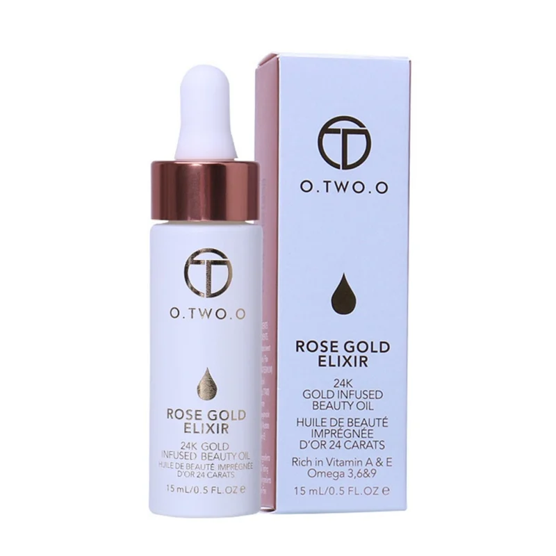 O.TWO.O Skin Make Up Oil For Face And lips Essential Oil Before Primer Foundation Moisturizing