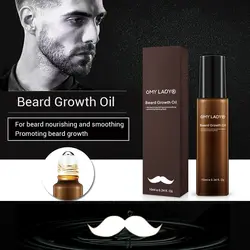 Органические мужчины масло для роста бороды борода воск средство против выпадения волос растительной основе для ухоженных рост бороды