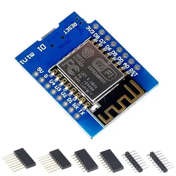 

EastVita 3Pcs Mini D1 NodeMcu WIFI Based on ESP-12F Model ESP8266 Development Kits Boards r20
