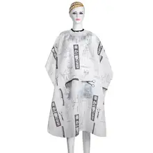 Парикмахерские накидки для стрижки волос для взрослых, парикмахерские накидки, новые эскизные ножницы, расческа, ткань для стрижки, фартук с принтом, парикмахерские накидки, тканевые инструменты