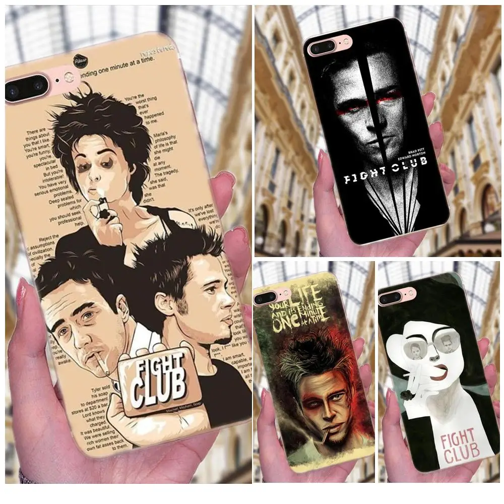 Плакат фильма Бойцовский клуб для Galaxy J1 J2 J3 J330 J4 J5 J6 J7 J730 J8 2015 2016 2017 2018 mini Pro мягкий