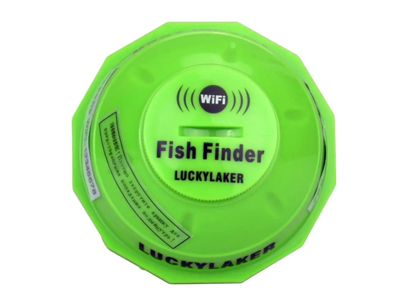 Горячая WiFi беспроводной рыболокатор русский сонар Fishfinder приложение лучший более глубокий эхолот укуса сигнализация для глубины рыбалки Lucky Laker