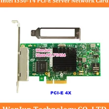 I350-t2 2-Порты и разъёмы/I350-T4 4-Порты и разъёмы Gigabit Ethernet PCI-E PCI Express X4 intel I350AM4 адаптером сервера сетевой карты