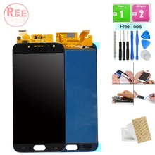 J730F LCD For Samsung Galaxy J7 Pro J730 Case J730F LCD Display Touch Screen Assembly For Samsung J7 2017 J730 SM-J730F Display защитное стекло для samsung galaxy j7 2017 sm j730f caseguru изогнутое по форме дисплея с золотистой рамкой