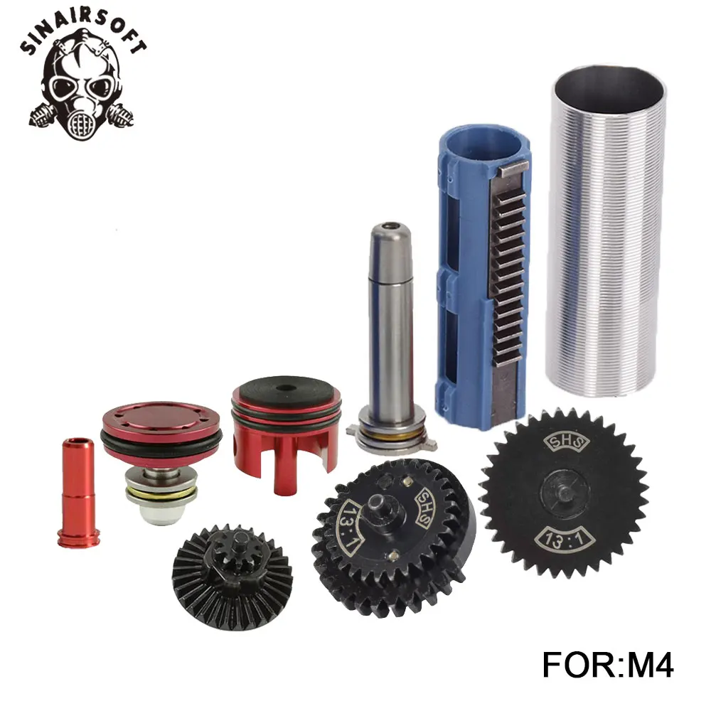 SHS-13-1-Gear-Nozzle-Cylinder-Spring-Guide-Piston-Kit-Fit-Airsoft-AK-M4-M16-MP5 (1)