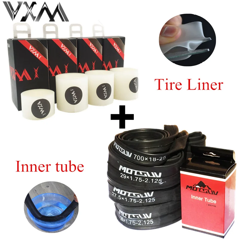 VXM bicycle Inner tube/Tires liner Puncture proof 26 / 27.5 / 29 / 700C