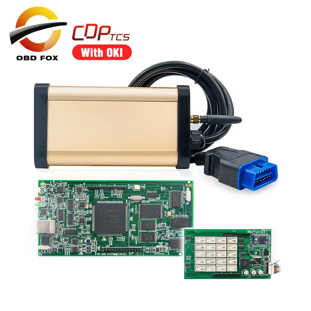 Prix pour OBD2 outil de diagnostic 2015R3 CDP super cdp tcs avec Double vert PCB pour voitures camions avec bluetooth et OKI Livraison gratuite Prix pour OBD2 outil de diagnostic 2015R3 CDP super cdp tcs avec Double vert PCB pour voitures camions avec bluetooth et OKI Livraison gratuite