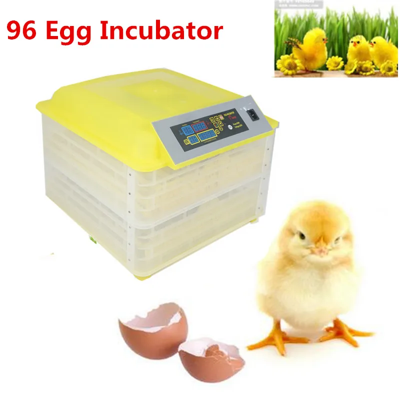 

Household small 96 eggs electric incubator chicken brooder automatic eggs-turning system selling cheap incubator