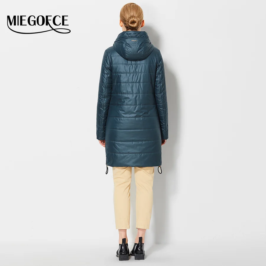2017 miegofce новые весенние дизайны женские парки женские куртки с капюшоном теплое модные женские пальто для мамы