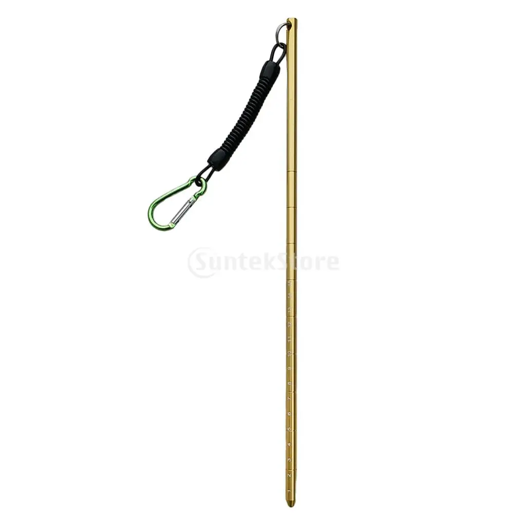 13.4'' Portable Universal Scuba Diving Diver Aluminum Lobster Tickle Pointer Stick with Bolt Snap Clip Safety Gear Equipment