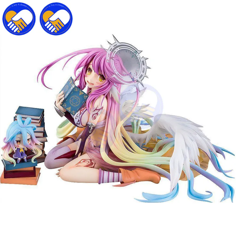 

NEW Anime NO GAME NO LIFE Flueqel Jibril Close Irregular Number PVC Action Figure 1/7 Scale model Best Collection Toys In Box