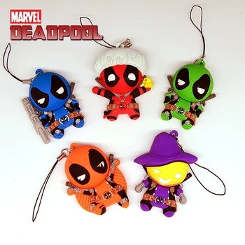 

Disney Marvel X-Men Deadpool 7cm Action Figure Anime Mini Decoration PVC Collection Figurine Toy model for children gift