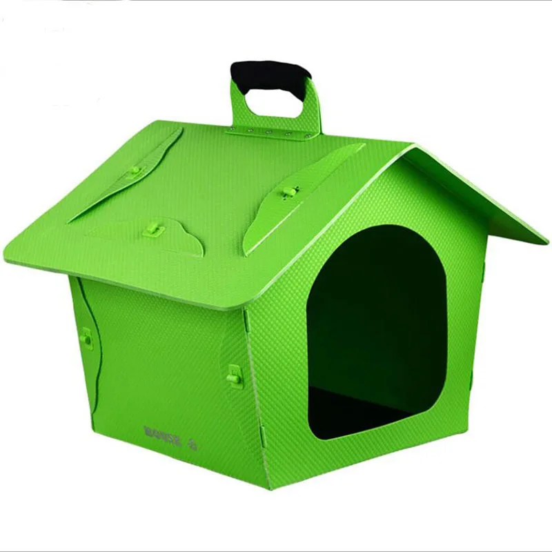 Removable Outdoor Dog House Foldable Kennel Pet Nest Cat House Durable