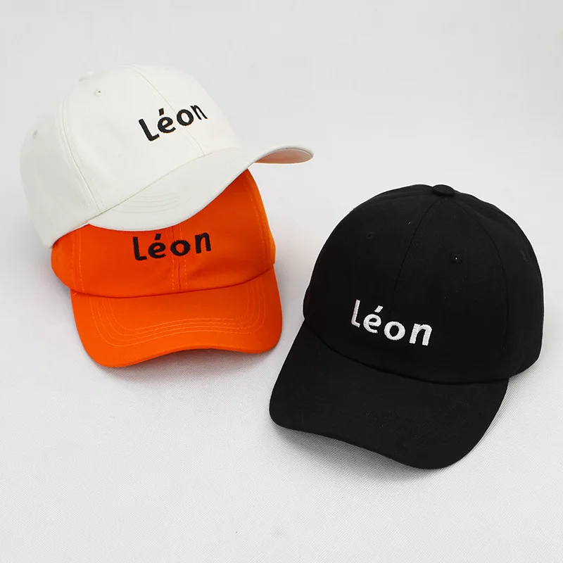 

Fashion Leon Baseball Cap Casual Simple Cap Couple Hip Hop Hat