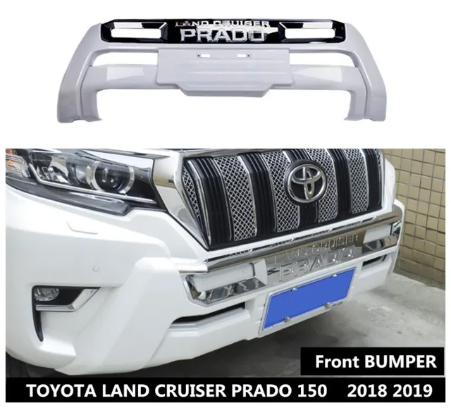 For TOYOTA LAND CRUISER PRADO 150 2018 2019 Front BUMPER GUARD Diffuser