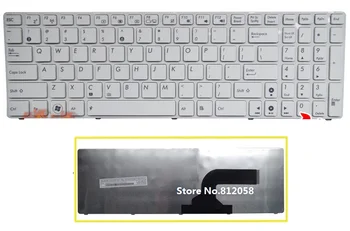 

SSEA New US Keyboard white For Asus G72 G72X G73S G73J K52 K52J K52JK K52JU K52JV N53 N53JF K52JR K52F N53JQ N53SN K52JT Laptop