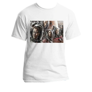 

Men's Final fantasy inspired The Wandering Earth t shirt men 2019 Creature Comical Sale Graphic t-shirt man Formal tee shirt MJ5