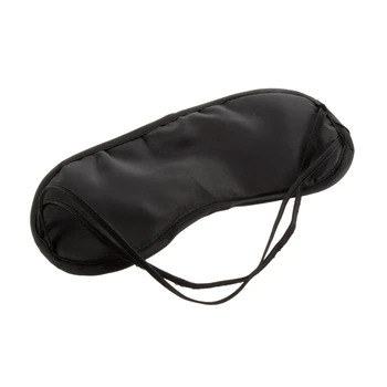 

2018 New 1pc Black Sleeping Eye Mask Eyeshade Blindfold Relaxing Travel Good Sleep Aid Cover Light Guide Health Care