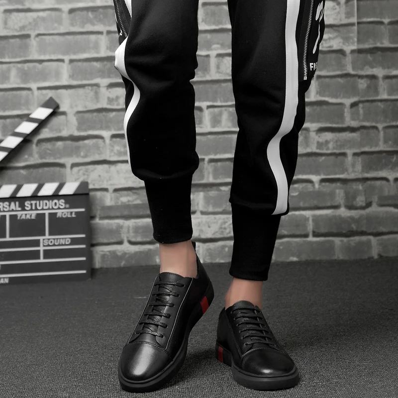 black leather sneakers (7)