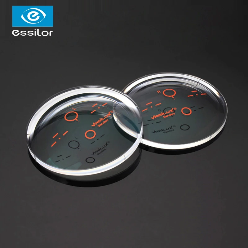 

ESSILOR Varilux Progressive Lenses Prescription 1.56 1.60 1.67 (ADD 0.75~3.50) Dioptric Multifocal Glasses Lenses