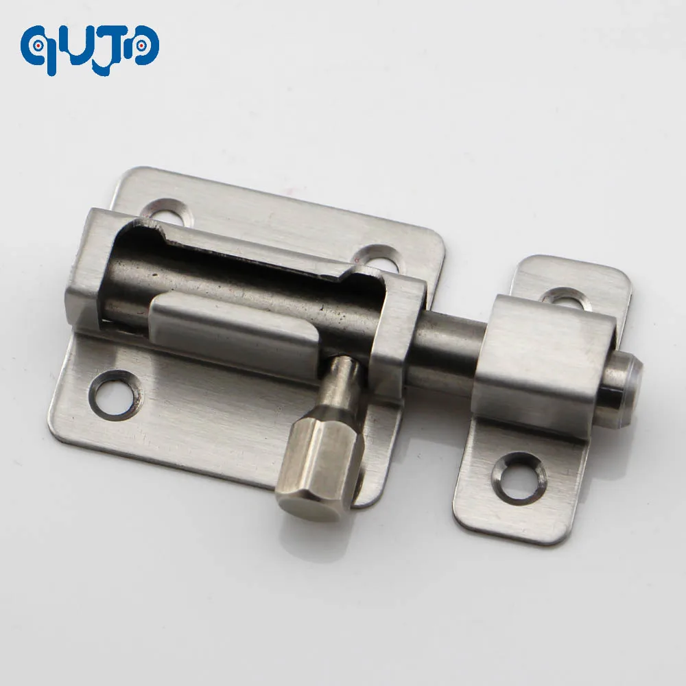 

3 Inch Door Security Bolts For door and Window Stainless Steel Barrel Bolt Satin Finishd